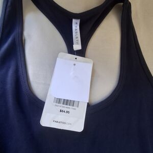 Fabletics Navy Blue Tank Dress Slits On Side